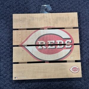Cincinnati Reds Wooden Hotplate